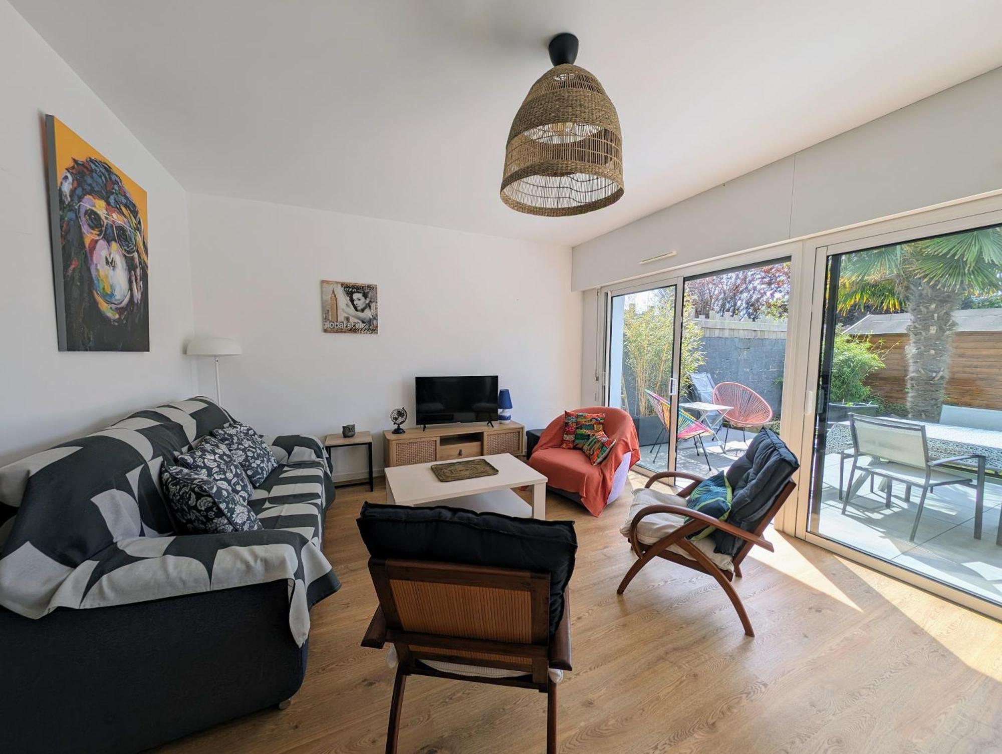Maison Spacieuse Avec Jardin Proche Plage & Centre Pornic Zewnętrze zdjęcie